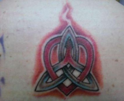 Celtic Knot Heart Tattoo